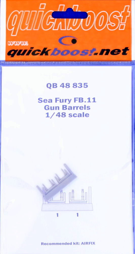1/48 Sea Fury FB.11 gun barrels (AIRF)