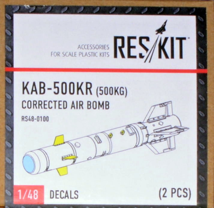 1/48 KAB-500Kr (500kg) Guided bomb (2 pcs.)