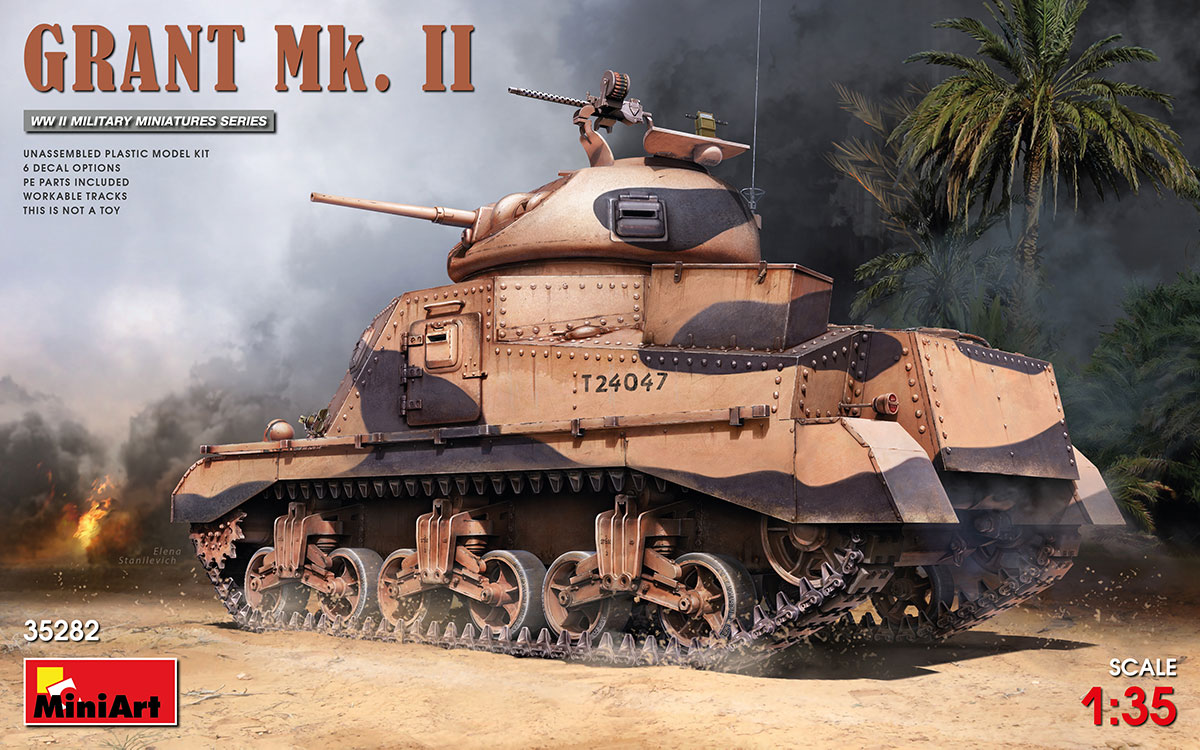 1/35 Grant Mk. II (6x camo)