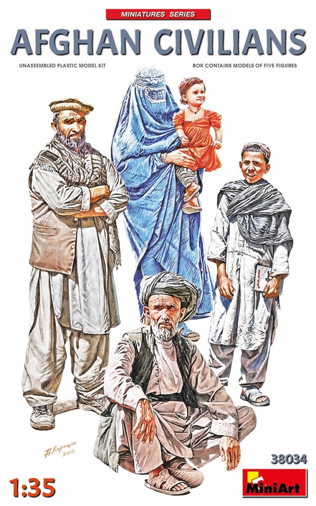 1/35 Afghan Civilians (5 fig.)