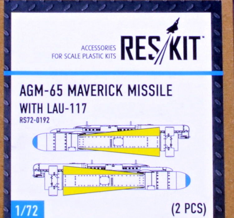 1/72 AGM-65 Maverick missile with LAU-117 (2 pcs.)