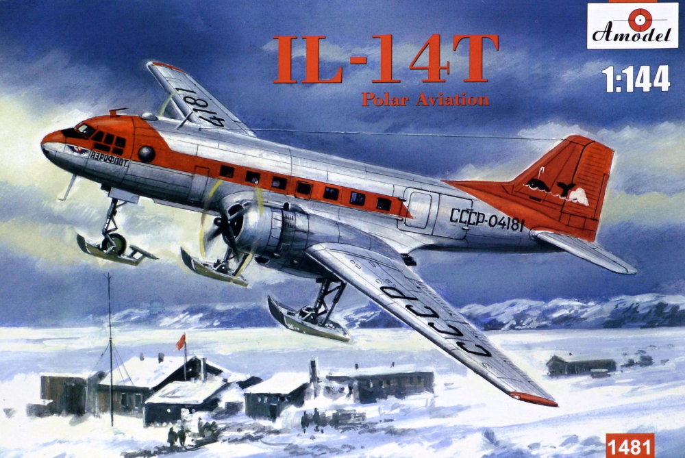 1/144 Ilyushin IL-14T (Polar Aviation)