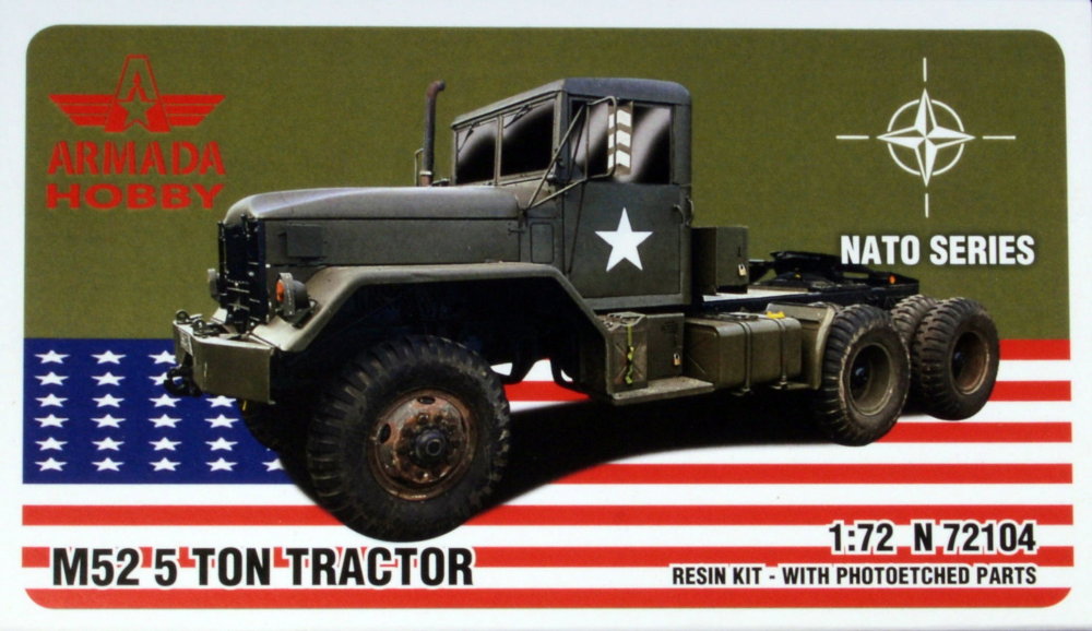 1/72 M52 5-ton Tractor (resin kit w/ PE)
