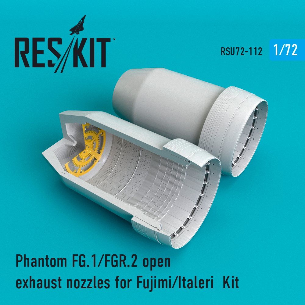 1/72 Phantom FG.1/FGR.2 open exh. nozzles 