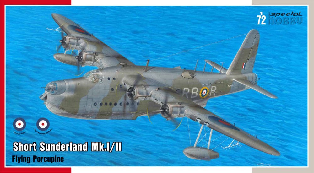1/72 Short Sunderland Mk.I/II The Flying Porcupine