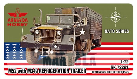 1/72 M52 and M349 Refrigeration Trailer (incl.PE)