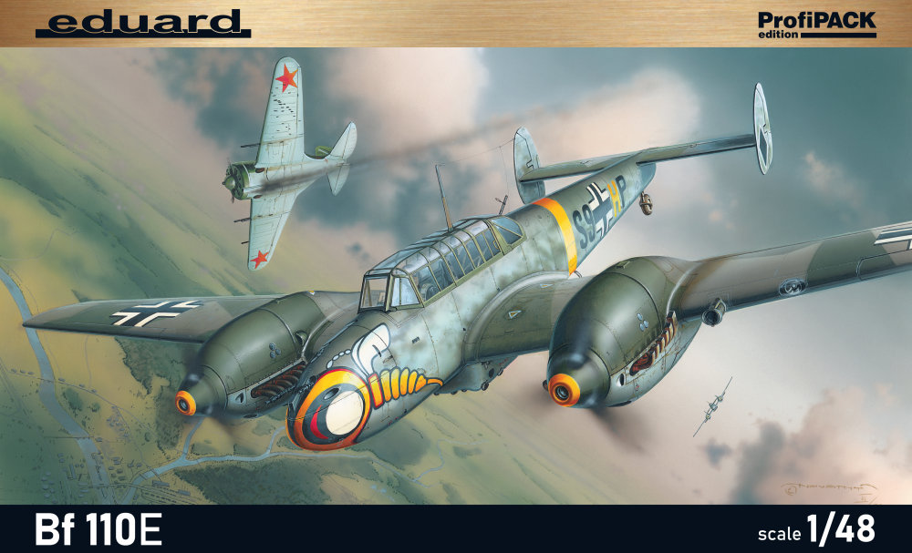 1/48 Bf 110E  (PROFIPACK)