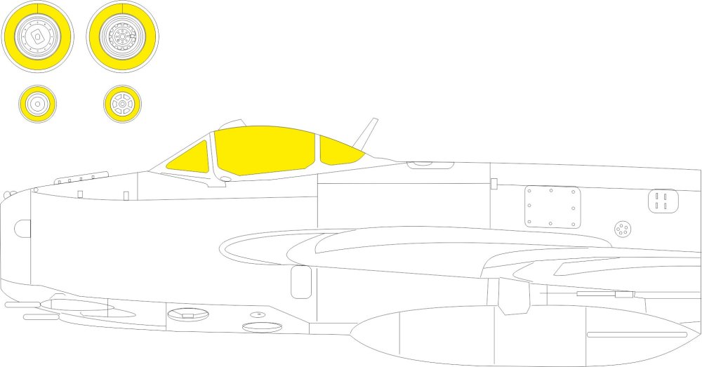 Mask 1/48 MiG-17F TFace (AMMO)
