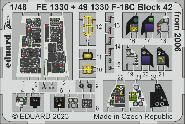 1/48 F-16C Block 42 from 2006 (KIN)