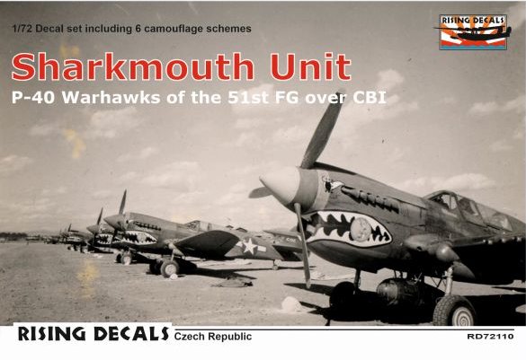 1/72 Decal Sharkmouth Unit (6x camo)