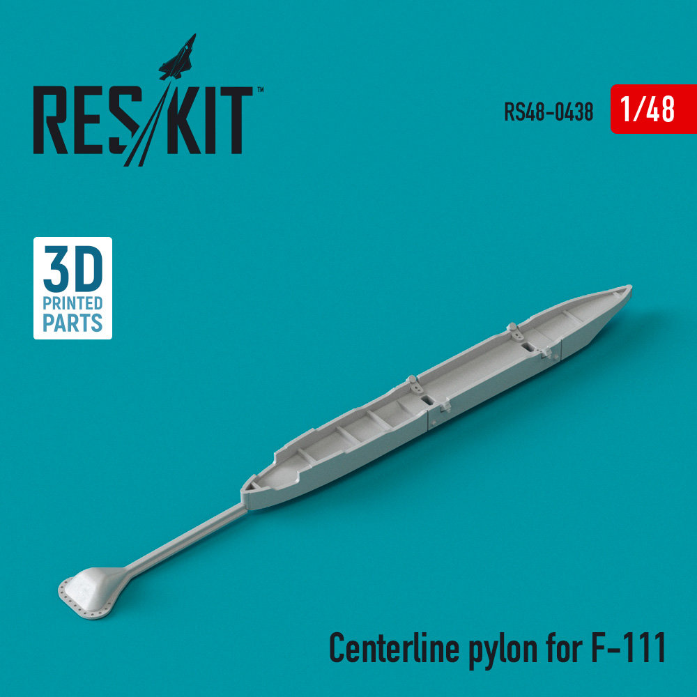 1/48 Centerline pylon for F-111 (3D Printing)