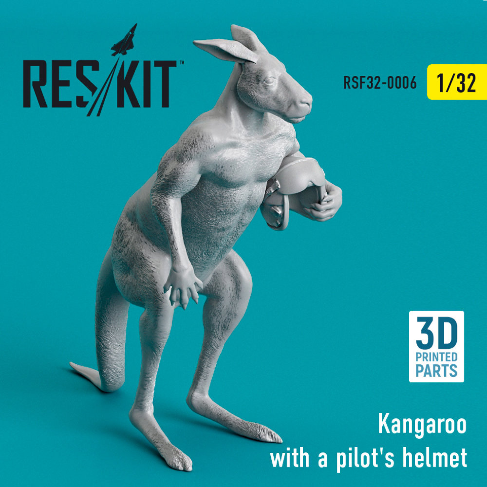 1/32 Kangaroo with a pilot's helmet  