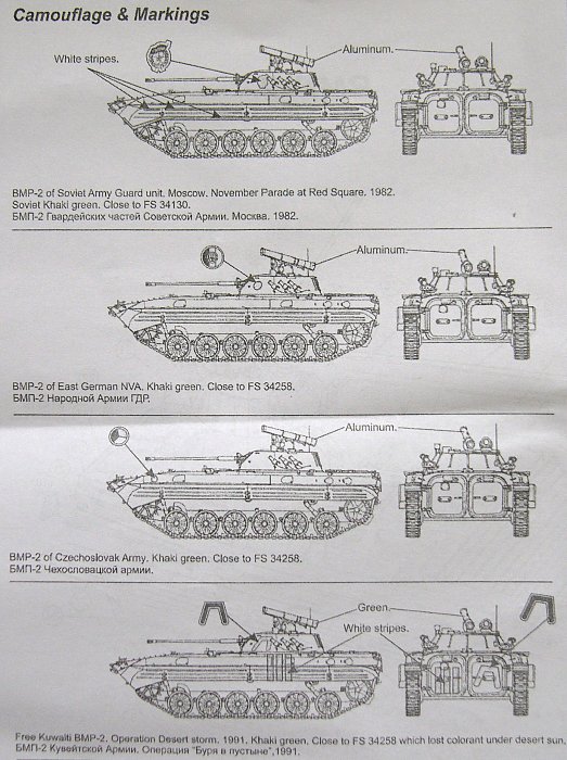 S-Model 1/72 BMP-1 Infantry Fighting Vehicle Plastic Model Kit PS720041