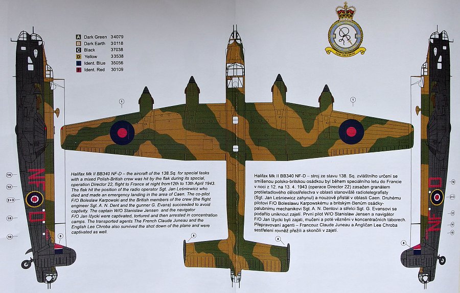 MODELIMEX Online Shop 1/72 HP Halifax B. Mk.II resin&decal set (REV