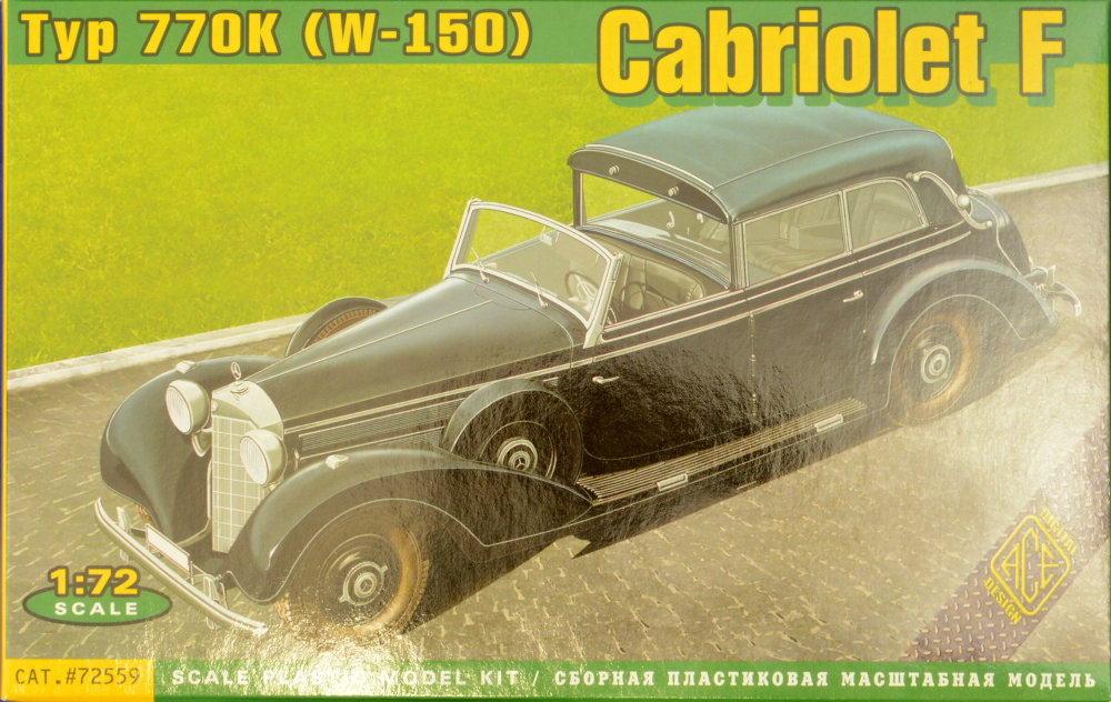 1/72 Typ 770K (W-150) Cabriolet F