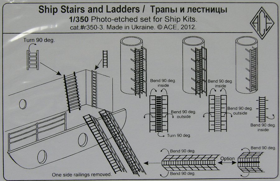 MODELIMEX Online Shop 1/350 Ship Stairs and Ladders (PE set) your