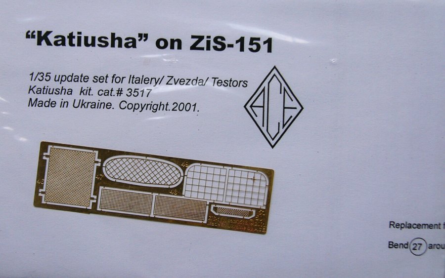 1/35 Katiusha on ZIS-151 incl. rocket set (ITAL)