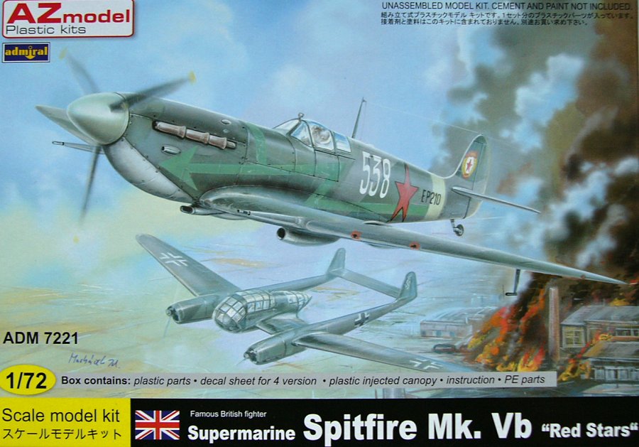 1/72 Supermarine Spitfire Mk.Vb 'Red Stars'