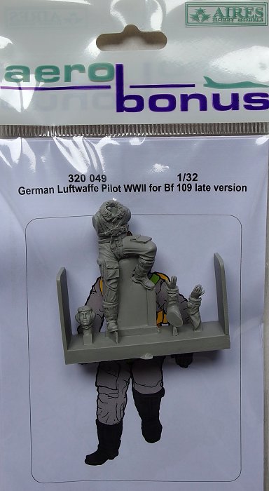 1/32 German Luftwaffe pilot WWII for Bf 109 late