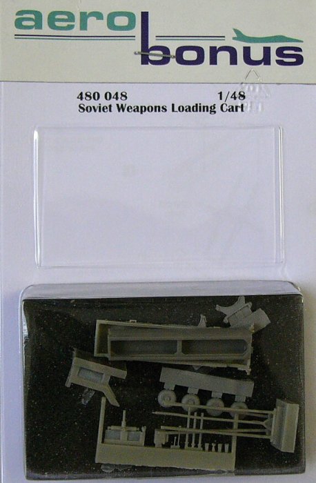 1/48 Soviet weapons loading cart