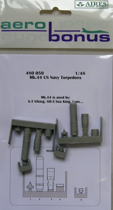 1/48 Mk.44 US NAVY torpedoes