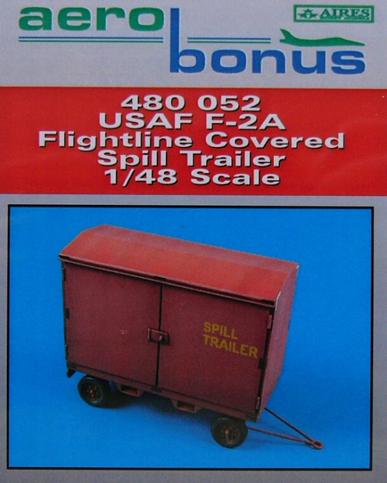 1/48 USAF F-2A spill trailer