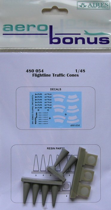 1/48 Aircraft warning cones