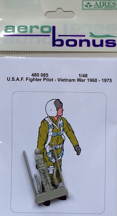 Aerobonus 1/48 U.S.A.F Vietnam War 1960-1975 # 480065 Fighter Pilot 