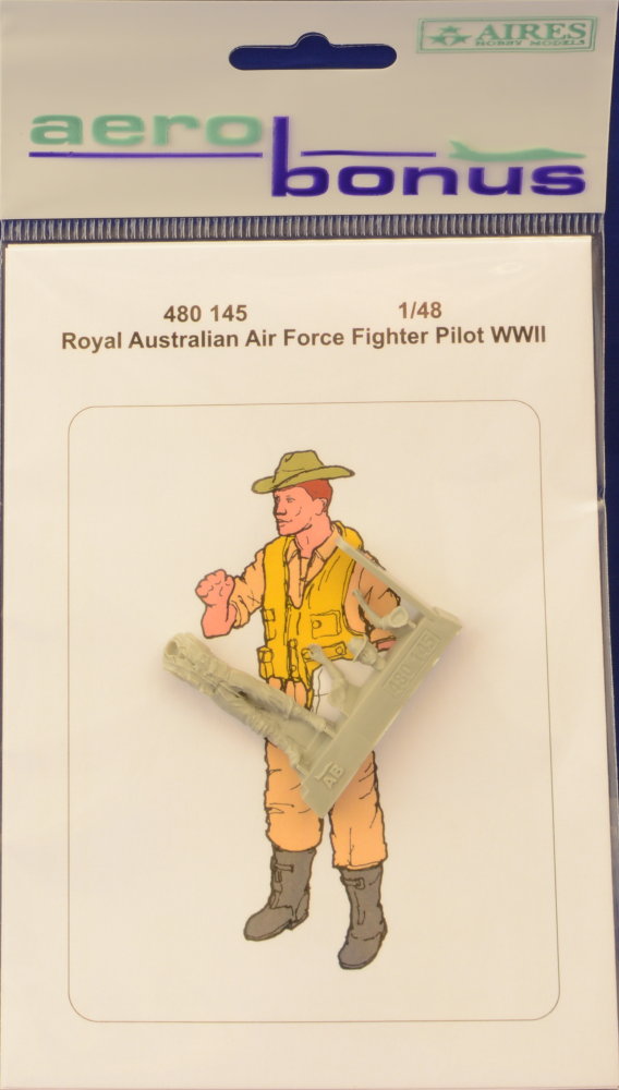 1/48 RAAF Fighter Pilot WWII No.1