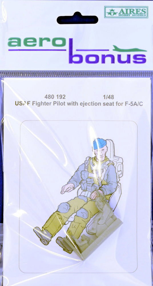 1/48 USAF Fighter Pilot for F-5A/C with eject.seat