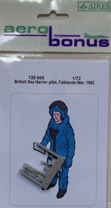 1/72 British Sea Harrier Pilot (Falkland War 1982)