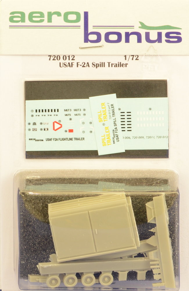 1/72 USAF F-2A spill trailer