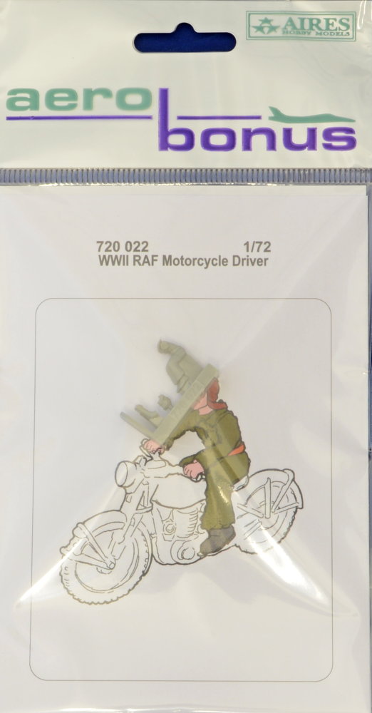 1/72 RAF Motorcycle Driver WWII Vol.1