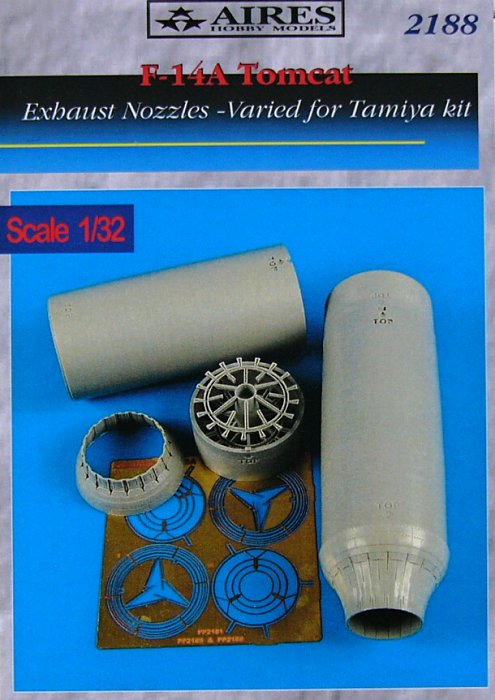 1/32 F-14A Tomcat exhaust nozzles (TAM)