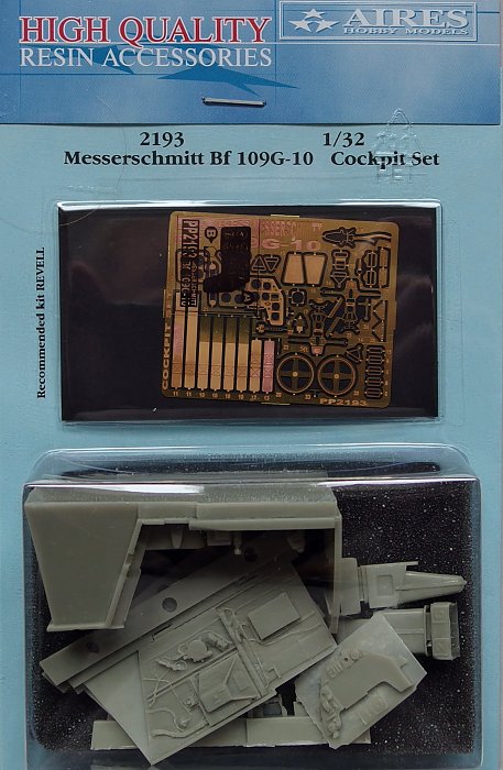 1/32 Bf 109G-10 cockpit set (REV)