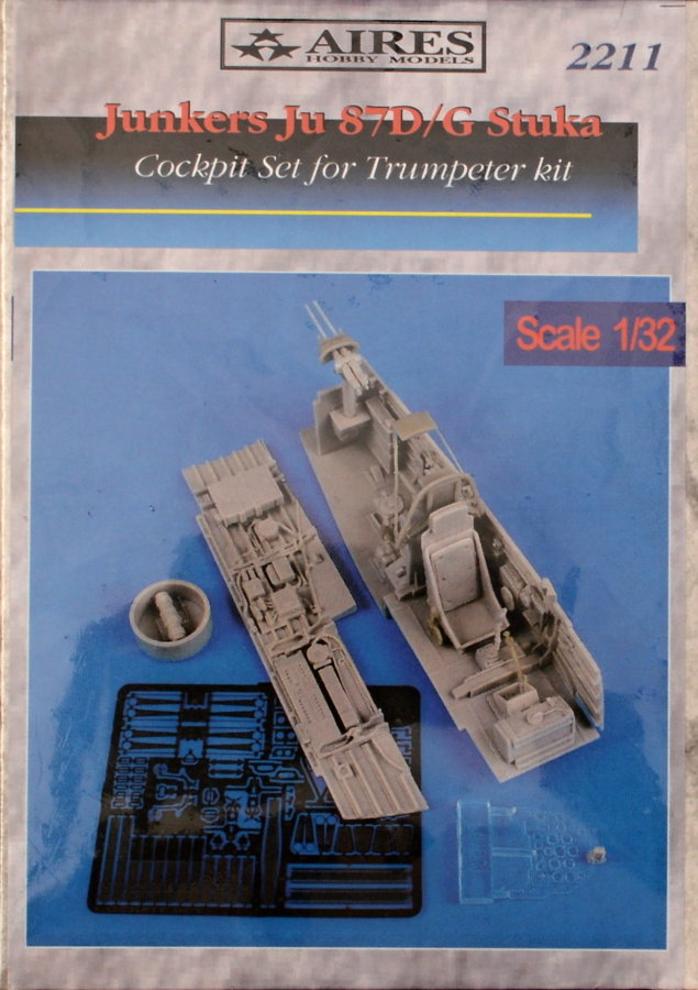 1/32 Ju 87D/G Stuka cockpit set (TRUMP)