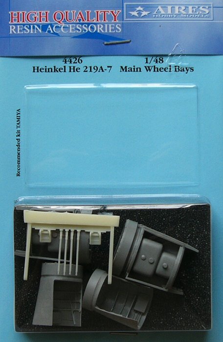 1/48 Heinkel He 219A-7 main wheel bays  (TAM)