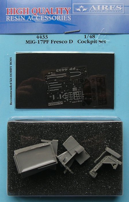 1/48 MiG-17PF Fresco D cockpit set  (HOBBYB)