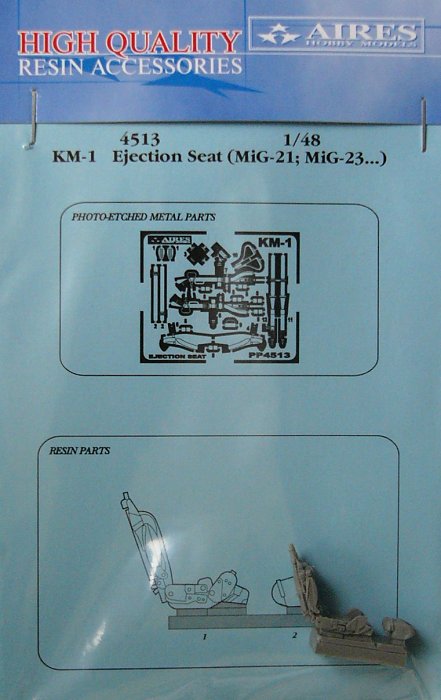 1/48 KM-1 ejection seat (MiG-21, MiG-23)