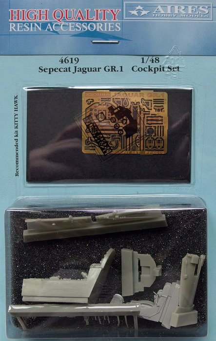 1/48 Sepecat Jaguar GR.1 cockpit set (KITTYH)