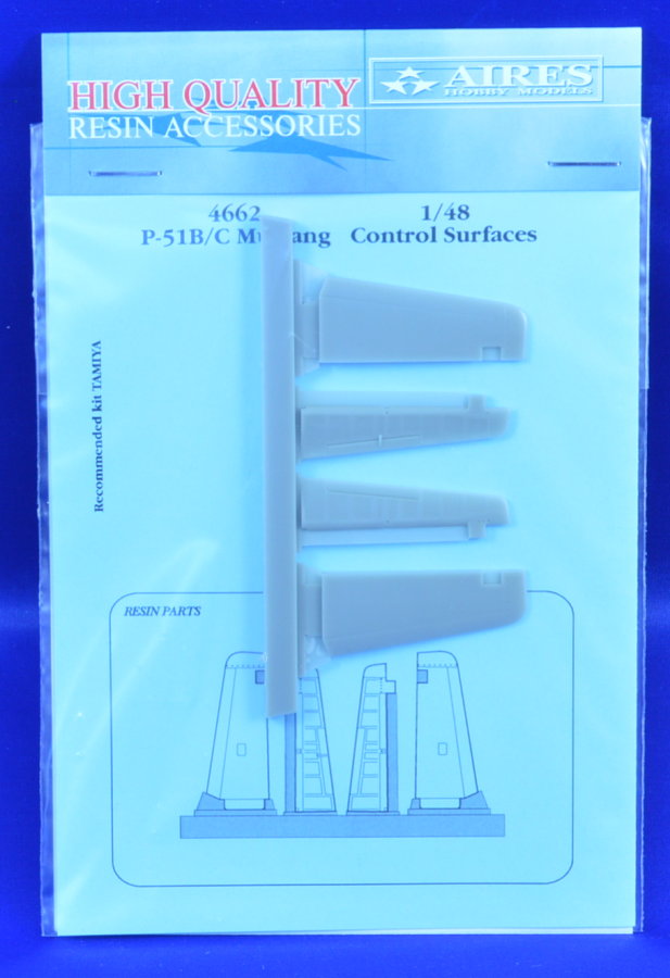 1/48 P-51B/C Mustang control surfaces (TAM)