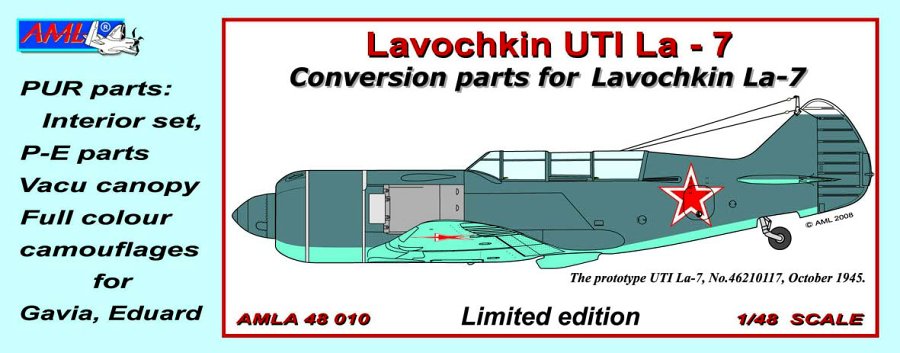 1/48 Lavochkin UTI La-7 Conversion Set
