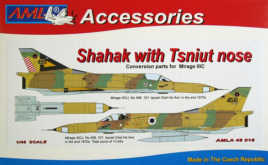 1/48 Shahak w/ Tsniut nose (Conv. for Mirage IIIC)