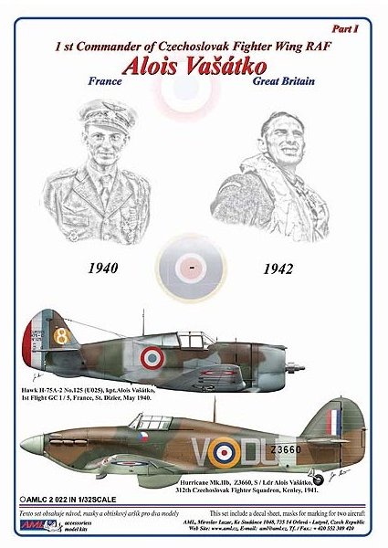 1/32 Masks A.Vasatko CZ Fighter Wing RAF Vol.I