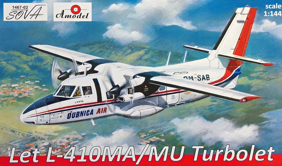 1/144 Let L-410MA/MU Turbolet (Slovakia, Germany)