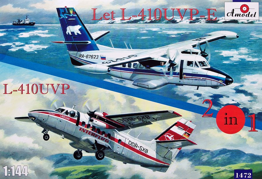1/144 L-410UVP-E & L-410UVP (2-in-1)