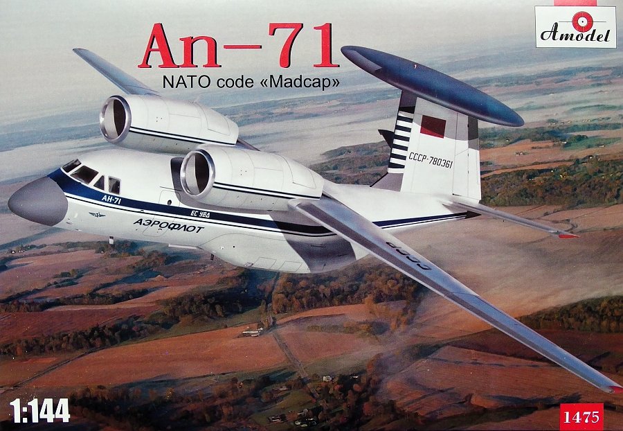 1/144 Antonov An-71 Aeroflot (NATO code 'Madcap')