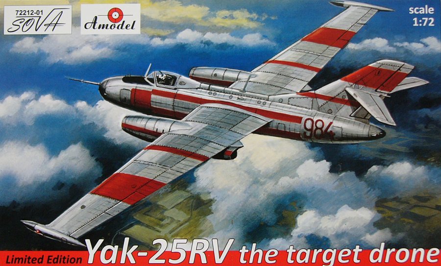 MODELIMEX Online Shop  1/72 Yak-25RV 'The target drone' (Limited