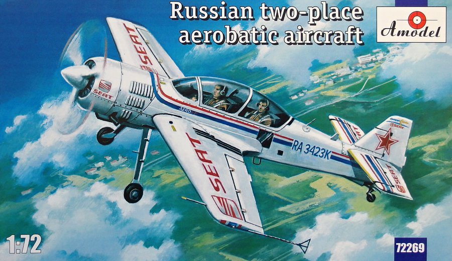 1/72 Russian two-place aerobatic aircraft (SEAT)