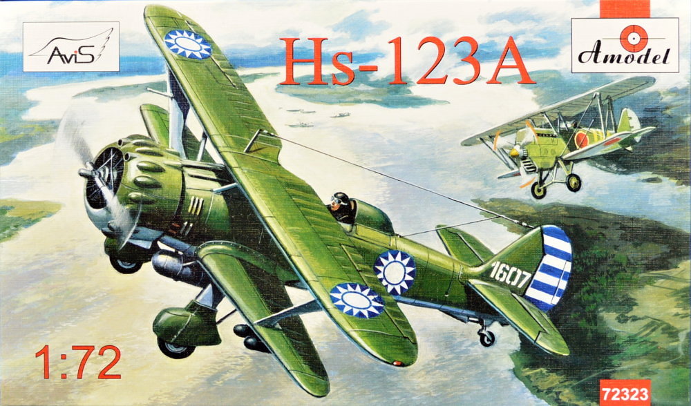 1/72 Hs-123A (2x Spain, China decals)